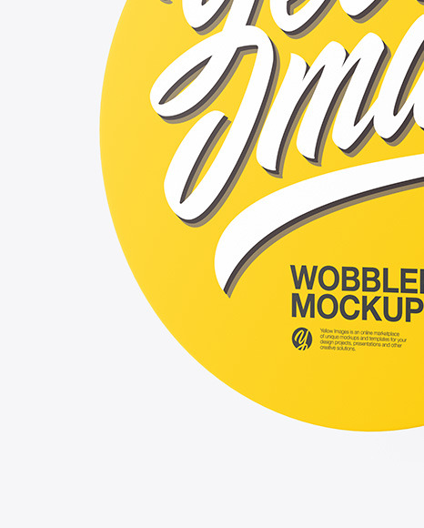 Matte Wobbler mockup