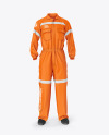 Worker Uniform Mockup – Front View