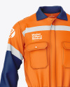 Worker Uniform Mockup – Front View