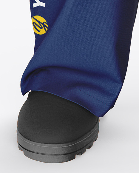 Worker Uniform Mockup – Front View