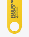 Matte Beer Opener Mockup