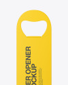 Matte Beer Opener Mockup