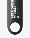 Glossy Beer Opener Mockup