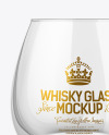 Clear Whisky Glass Mockup