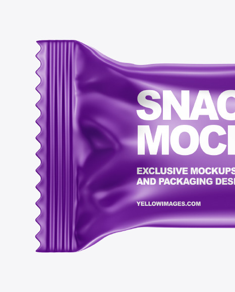 Muesli Snack Bar Mockup