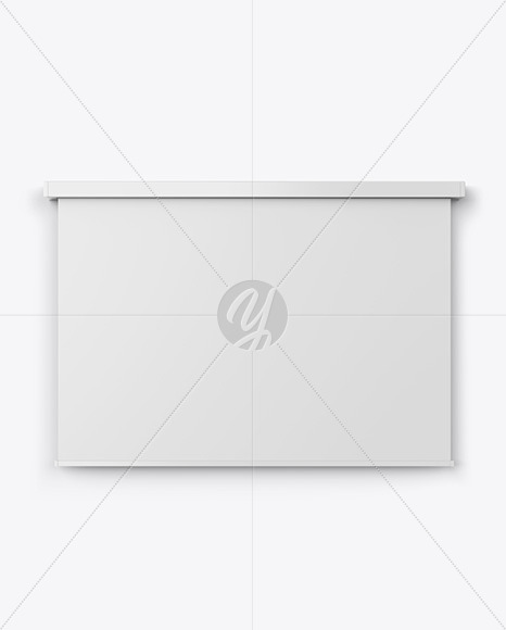 Projector Screen Mockup