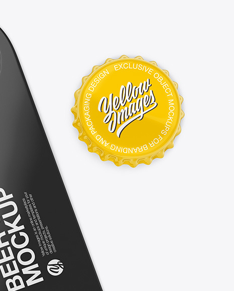 Glossy Beer Opener Mockup