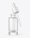Clear Glass Dropper Bottle Mockup Clear Glass Dropper Bottle Mockup