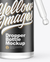 Clear Glass Dropper Bottle Mockup Clear Glass Dropper Bottle Mockup
