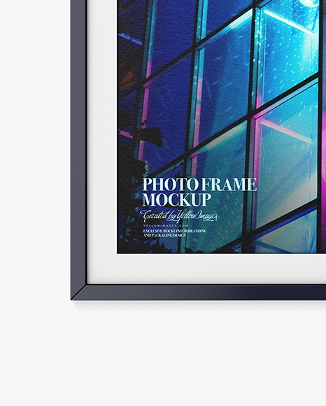 Texture Photo Frame Mockup