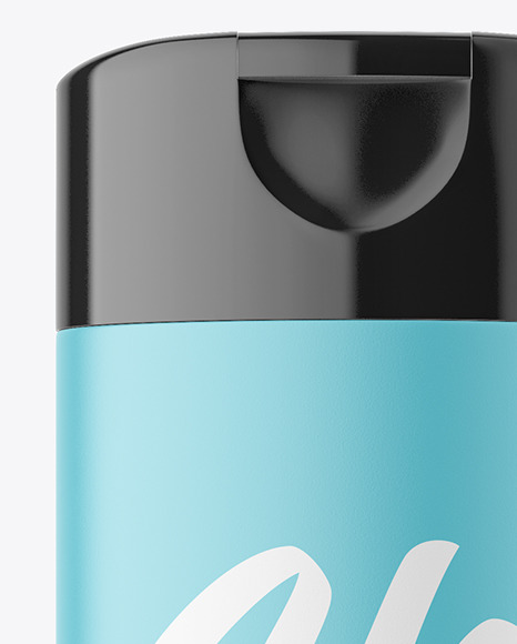 Plastic Shampoo Bottle Mockup Plastic Shampoo Bottle Mockup