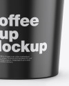 Glossy Coffee Cup Mockup