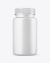 Matte Pills Bottle Mockup