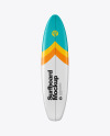 Funboard Surfboard Mockup - Front View