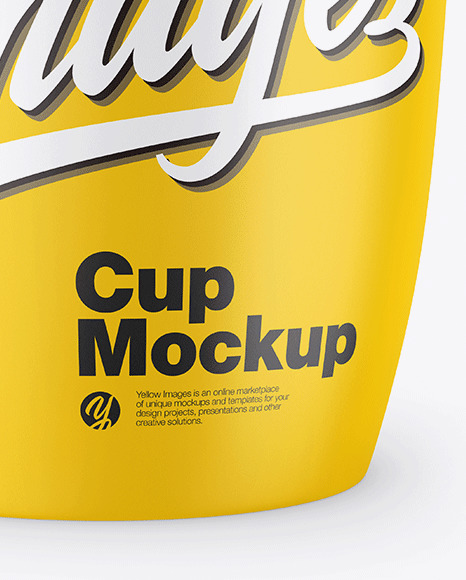 Matte Cup Mockup