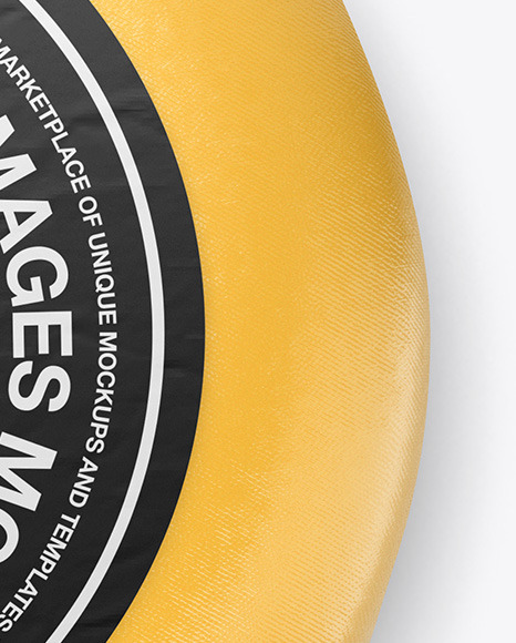 Cheese Wheel Mockup Cheese Wheel Mockup