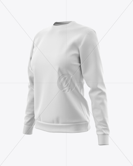 Woman's Tracksuit Mockup - Half Side View