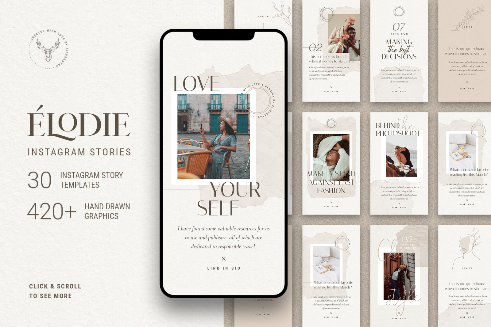 Elodie - Instagram Story Templates Elodie - Instagram Story Templates