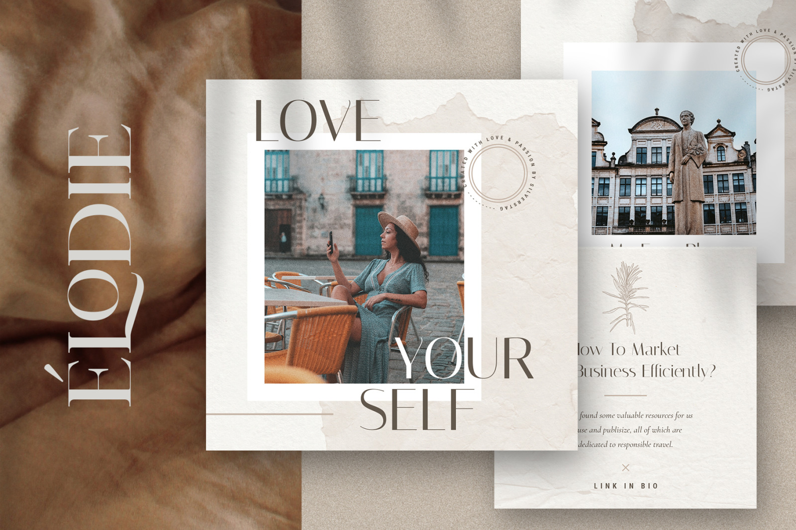 Elodie - Instagram Post Templates Elodie - Instagram Post Templates