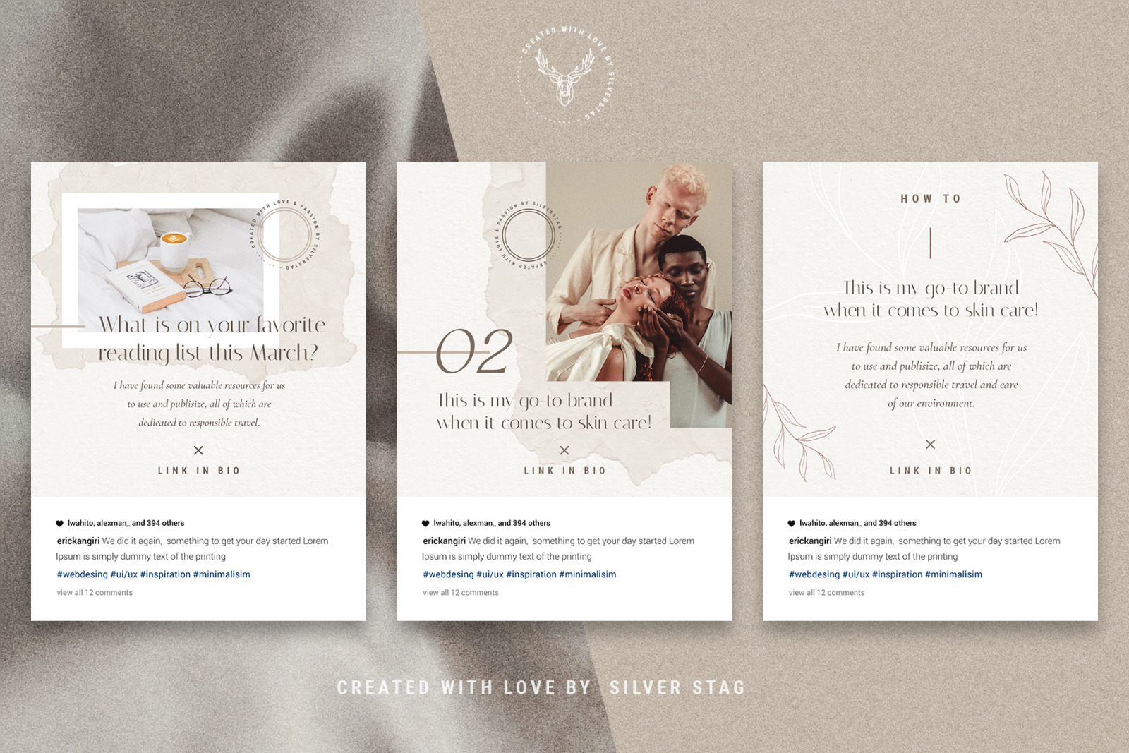 Elodie - Instagram Post Templates Elodie - Instagram Post Templates
