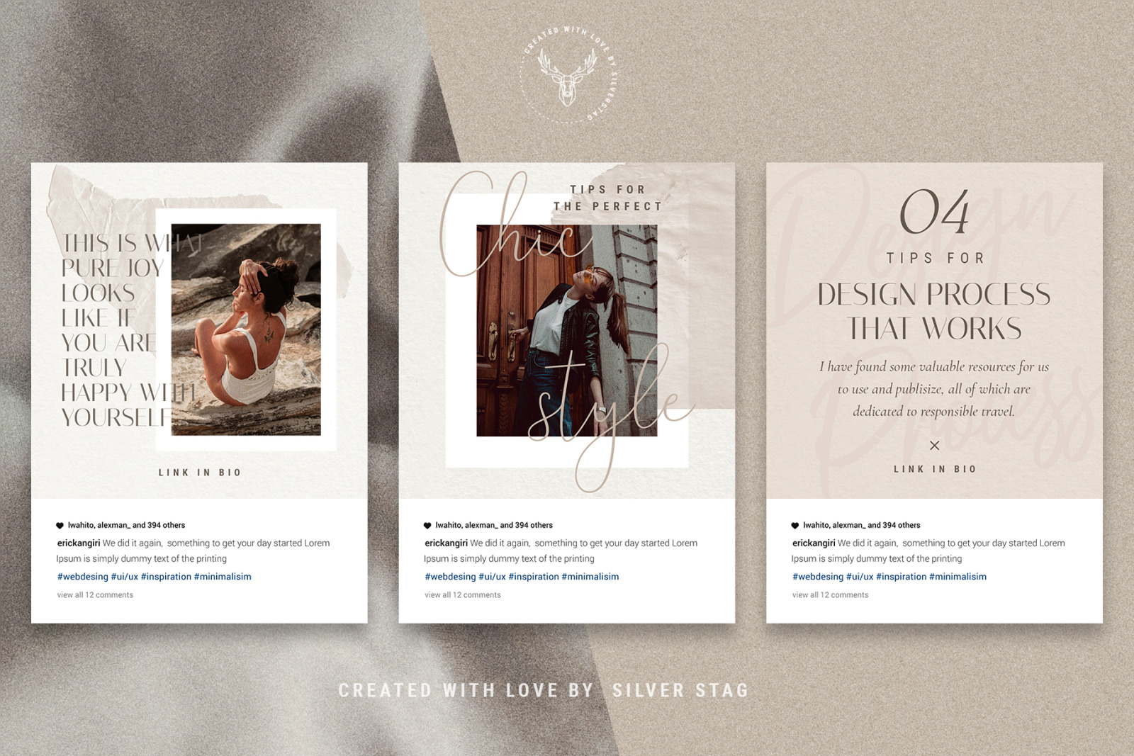 Elodie - Instagram Post Templates Elodie - Instagram Post Templates