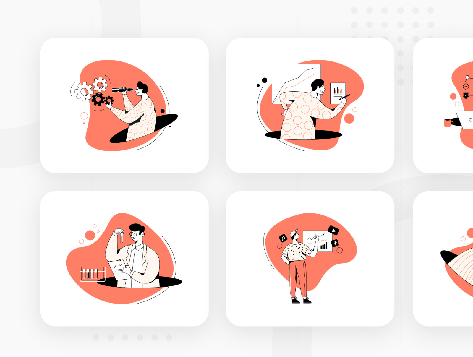 Information Technology Illustration Pack Information Technology Illustration Pack