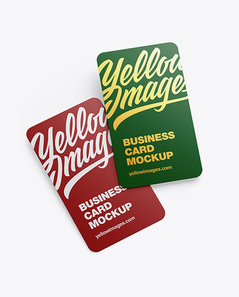 Two Business Card Mockup