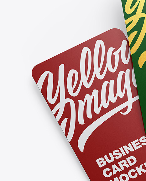 Two Business Card Mockup