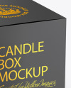 Candle W/ Box Mockup