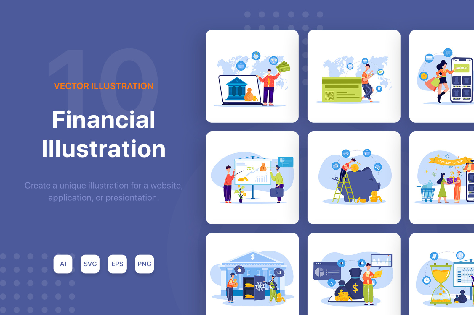 Financial Illustrations Pack