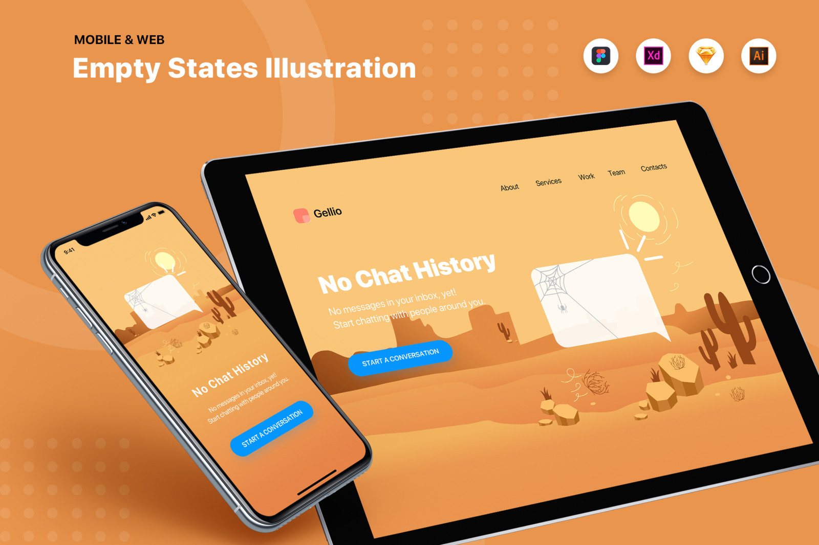 Error State Illustration Pack Error State Illustration Pack