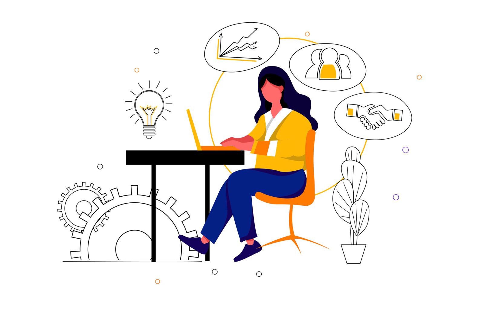 IT Team Illustrations Pack IT Team Illustrations Pack