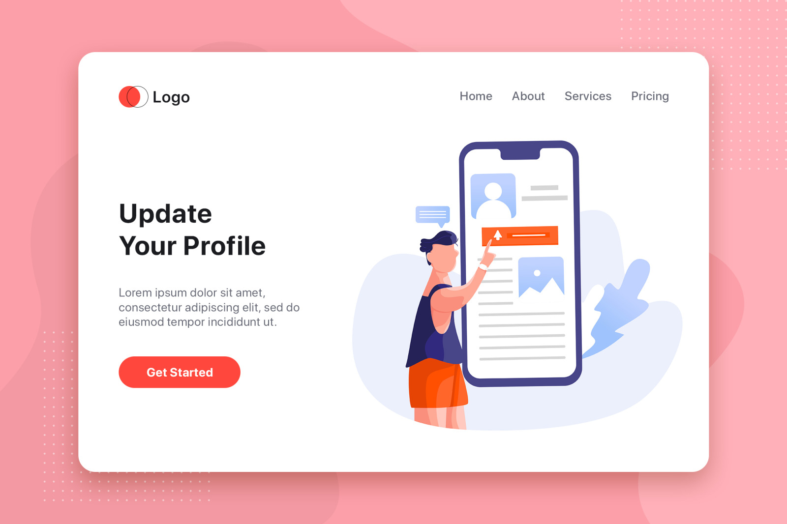 [Part 18] Website illustrations set