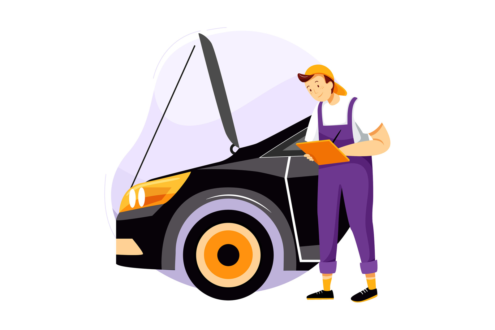 Car Service Illustrations Car Service Illustrations
