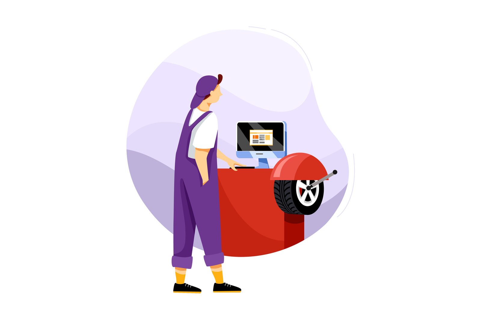 Car Service Illustrations Car Service Illustrations