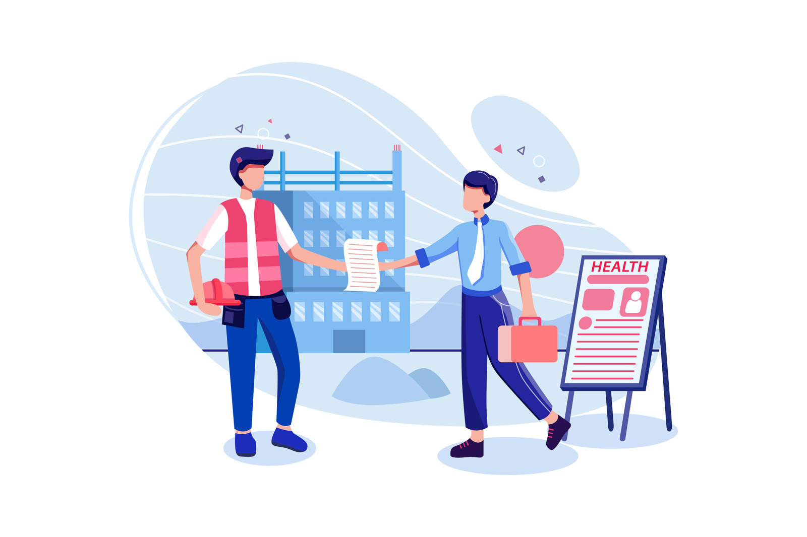 Insurance Services Illustration Insurance Services Illustration