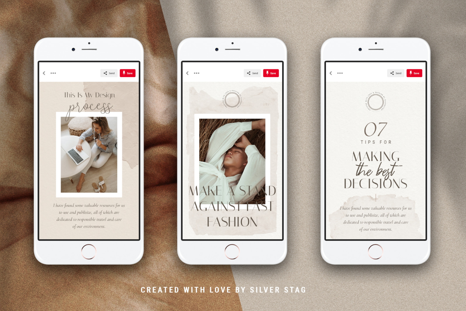 Elodie - Pinterest Post Templates Elodie - Pinterest Post Templates