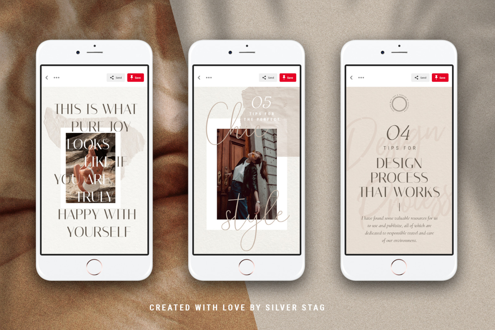 Elodie - Pinterest Post Templates Elodie - Pinterest Post Templates