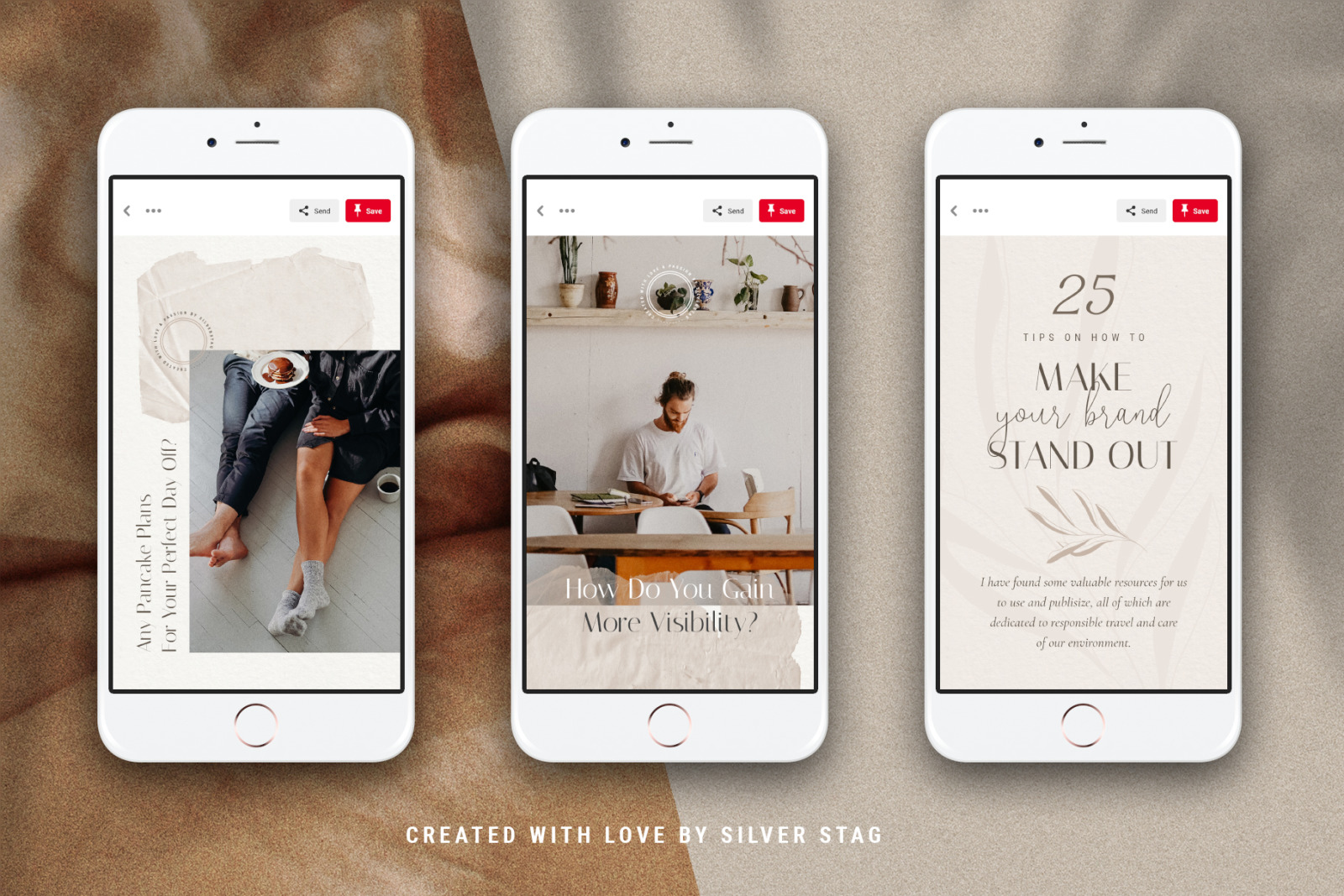 Elodie - Pinterest Post Templates Elodie - Pinterest Post Templates