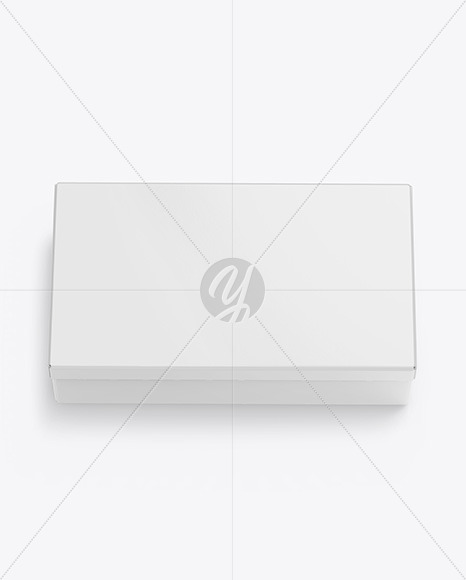 Glossy Shoes Box Mockup