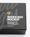 Glossy Shoes Box Mockup