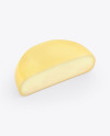 Half Cheese Wheel Mockup