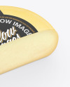 Half Cheese Wheel Mockup