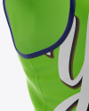 Soccer Bib Mockup - Halfside View