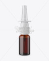 Nasal Spray Bottle Mockup