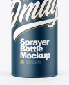 Matte Sprayer Bottle Mockup