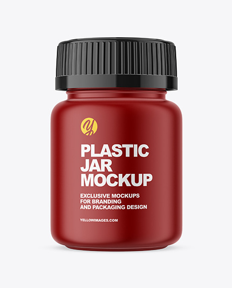 Plastic Jar Mockup - Jars