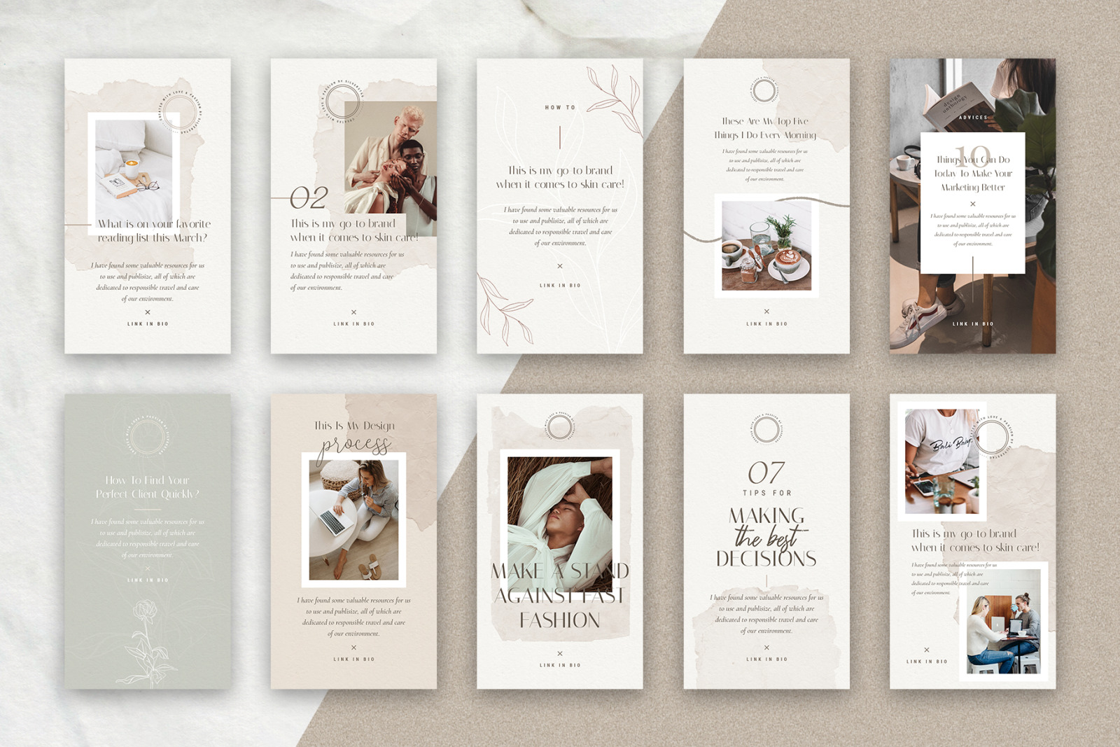 Elodie - Social Media Templates Pack 50% OFF