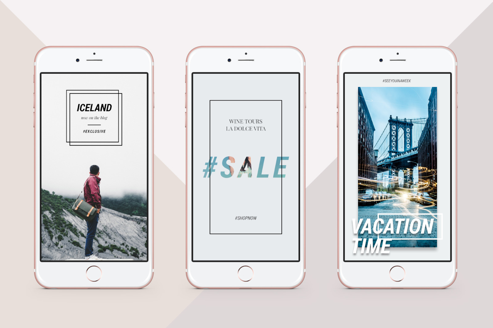 Clean & Modern Instagram Stories Clean & Modern Instagram Stories