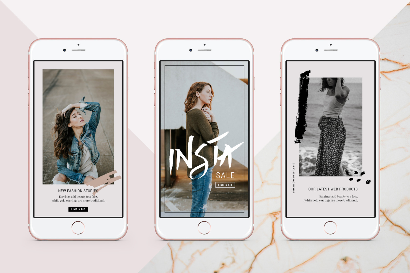 ANIMATED Modern Instagram Story Templates